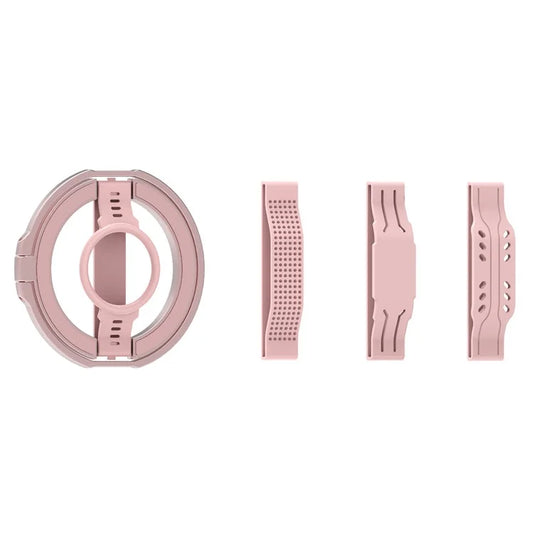 ZH-M04 Magnetic Kickstand Rotary Adjustable Phone Ring Holder Zinc Alloy Finger Grip
