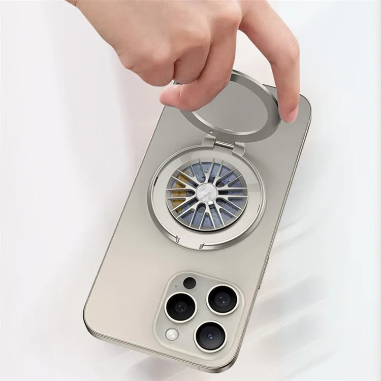 BONTEZZ Magnetic Phone Ring Holder 360 Degrees Rotation Gyroscope Phone Kickstand