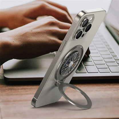 BONTEZZ Magnetic Phone Ring Holder 360 Degrees Rotation Gyroscope Phone Kickstand