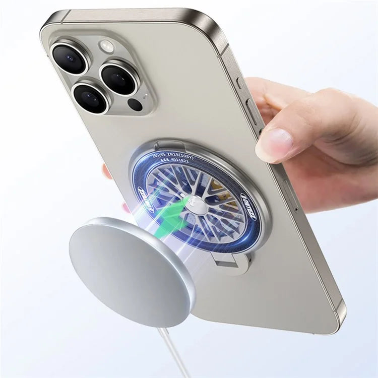 BONTEZZ Magnetic Phone Ring Holder 360 Degrees Rotation Gyroscope Phone Kickstand