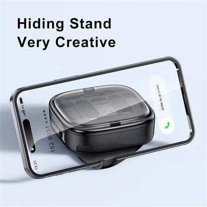 UD7603 1m Retractable 60W Type-C to Type-C Fast Charging Cable Storage Box with Eject Pin and 3 Adapters