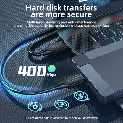 MINDPURE US101 1.5m High Speed Bi-Directional Data Transfer USB 3.0 Male to Male Extension Cable
