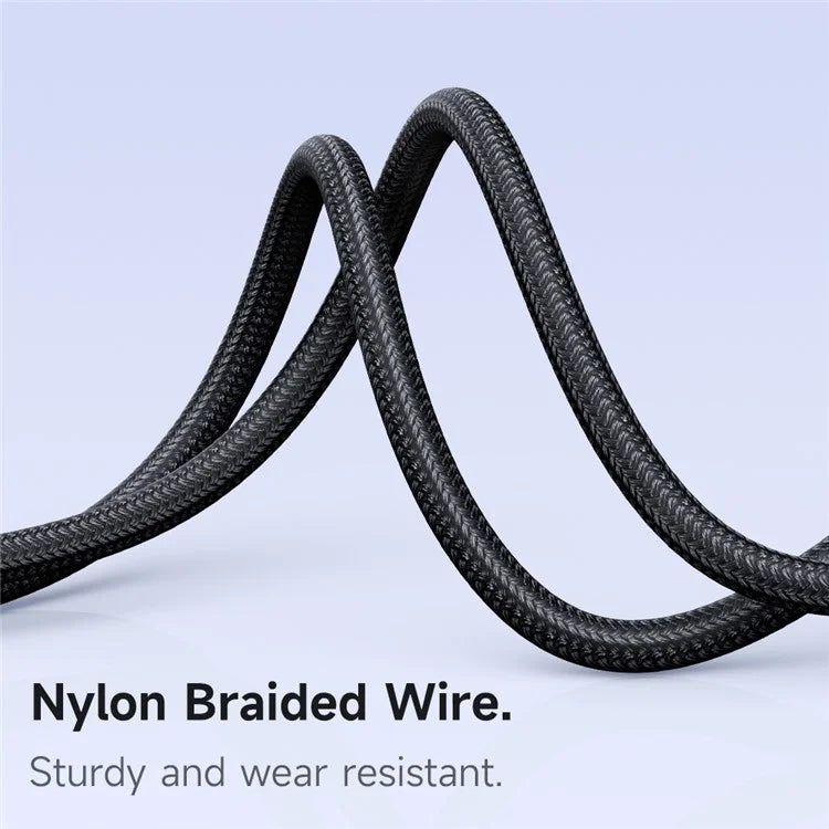 MCDODO CA-5180 1.2m USB-A to Type-C 6A 100W Charging Data Cable with Breathing Light - Black