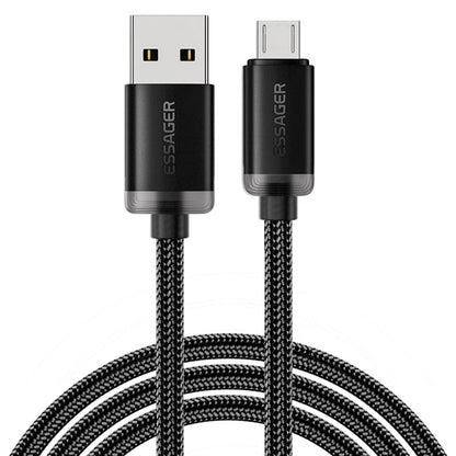 ESSAGER ES-X60 2m USB to Micro Phone Charging Cable Braided Data Cable