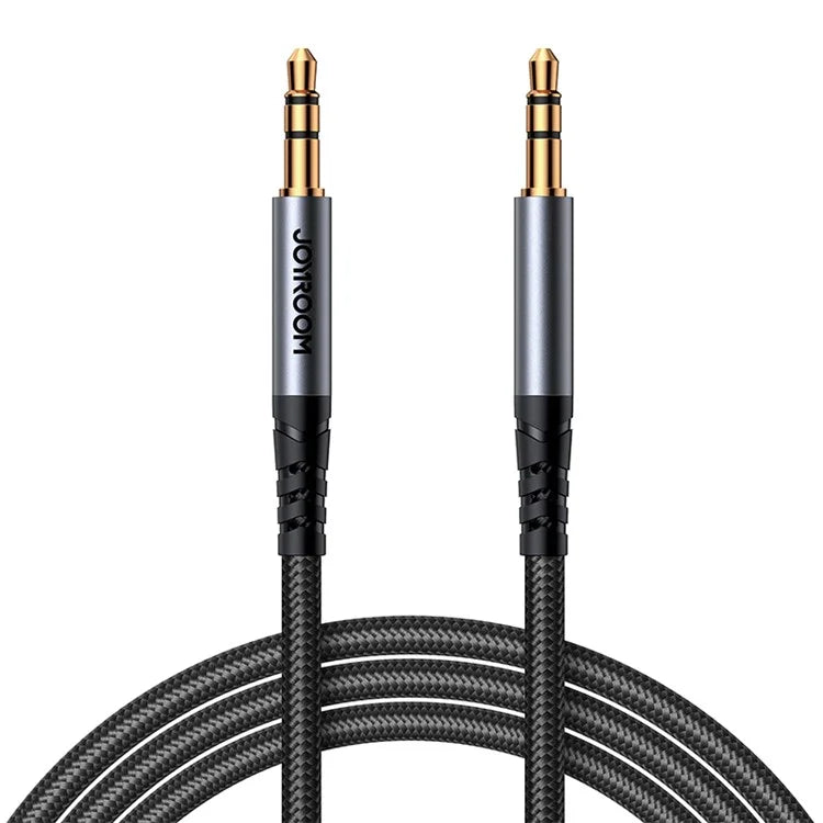 JOYROOM SY-A08 1.2m 3.5mm Male to Male Nylon Braided Cable Stereo Sound AUX Audio Cable