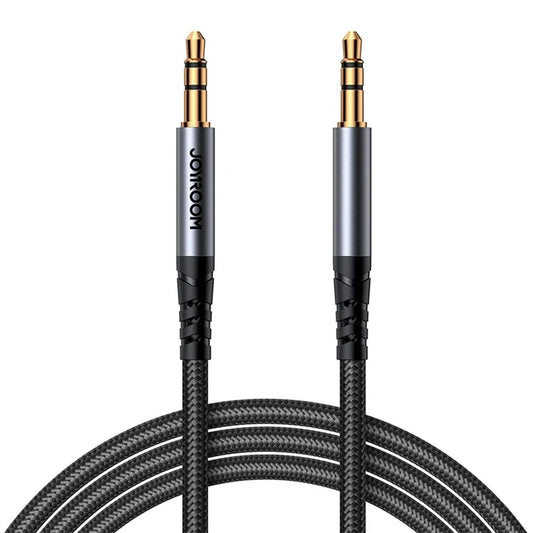 JOYROOM SY-A08 1.2m 3.5mm Male to Male Nylon Braided Cable Stereo Sound AUX Audio Cable