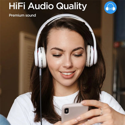 JOYROOM SY-A08 1.2m 3.5mm Male to Male Nylon Braided Cable Stereo Sound AUX Audio Cable