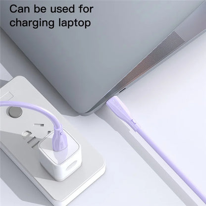 YESIDO CA152 PD 60W USB-C Charging Cable TPE + Liquid Silicone Type-C to Type-C Data Cable