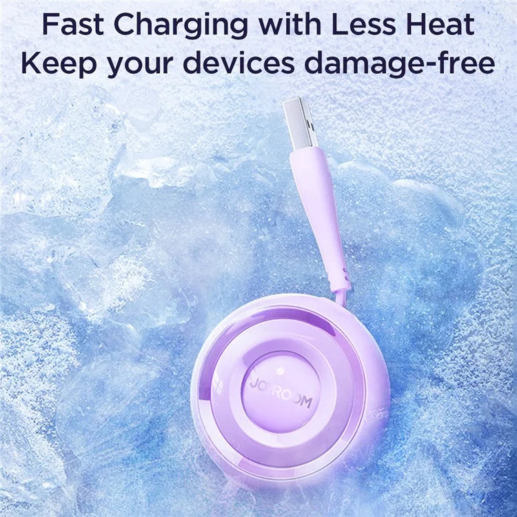 JOYROOM S-A40 3-in-1 Mini Retractable Charging Cable 1m 3.5A Charging Data Cable