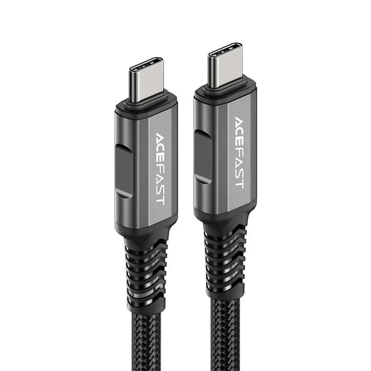 ACEFAST C1-09 1m PD 240W USB C to USB C Cable 40Gbps Data Transfer Cord with Audio / Video Support