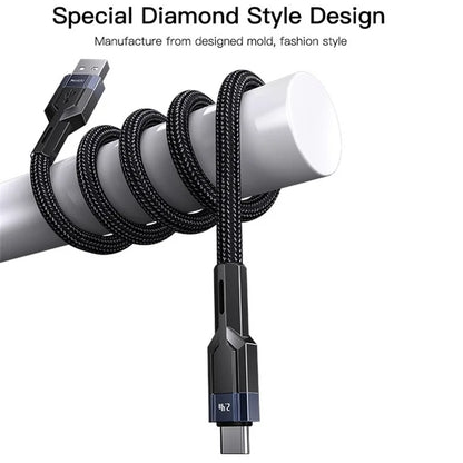 YESIDO CA106 2.4A Data Cable Nylon Braided USB to Micro USB Charging Cord