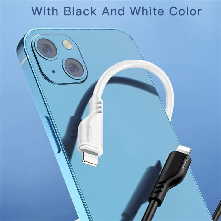 YESIDO CA105 USB Data Cable 1.2m 2.4A PVC Charging Cord with Hanging Hook