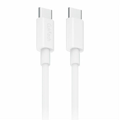 CUKTECH KLC-5499 1m Type-C to Type-C Data Cable Flexible TPE 5A Charging Cable Built-In Emark Chip
