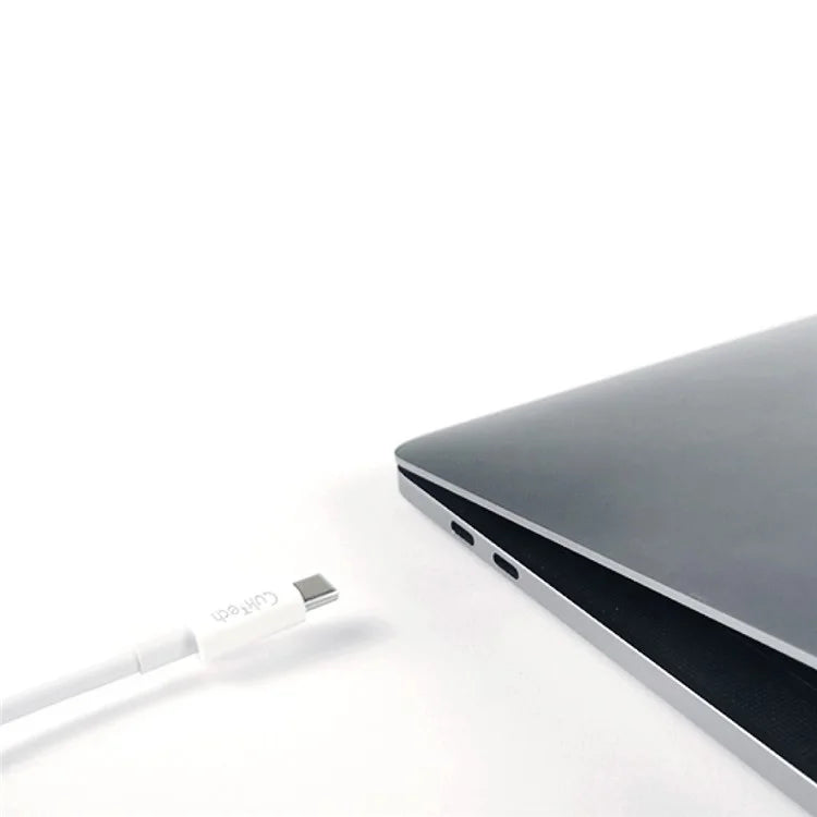 CUKTECH KLC-5499 1m Type-C to Type-C Data Cable Flexible TPE 5A Charging Cable Built-In Emark Chip