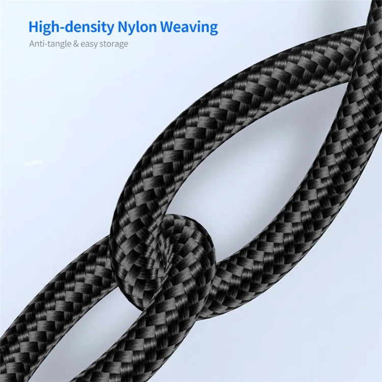 ENKAY Type-C / USB to iP / Type-C / Mcro USB Charging Cable, 2m 5A Fast Charging Data Cable