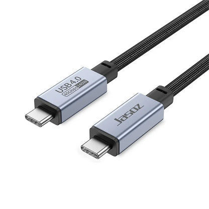 JASOZ D119 1.5m USB4 8K / 60Hz PD 240W 40Gbps Type-C Fast Charging Cable