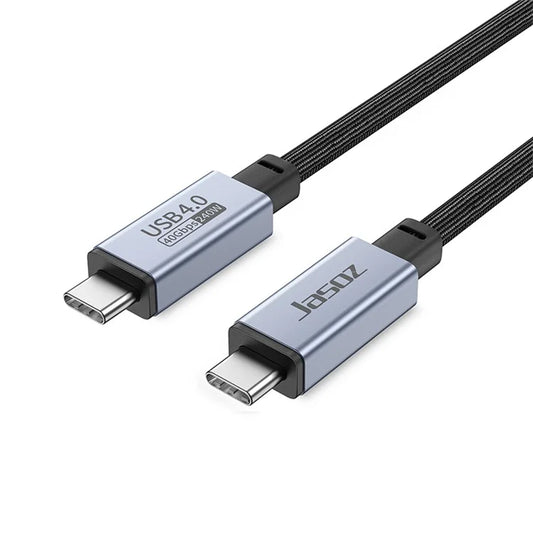 JASOZ D119 1.5m USB4 8K / 60Hz PD 240W 40Gbps Type-C Fast Charging Cable
