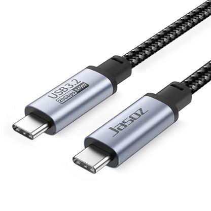 JASOZ D120 2m USB3.2 4K / 60Hz High Definition PD 240W Type-C Data Cable