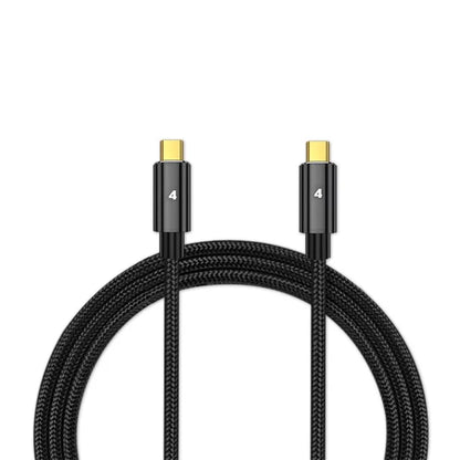 Thunderbolt 4 0.8m 100W 40Gbps 8K 60Hz Nylon Braided Data Cable
