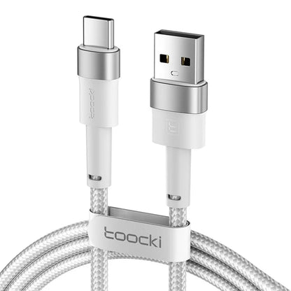 TOOCKI TQ-X16A3 2m 3A Fast Charging USB to Type-C Data Cable Braided Wire