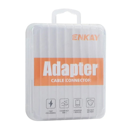 ENKAY ENK-AT118 USB 3.1 Male to Type-C Female Converter Data Transfer Fast Charging Adapter