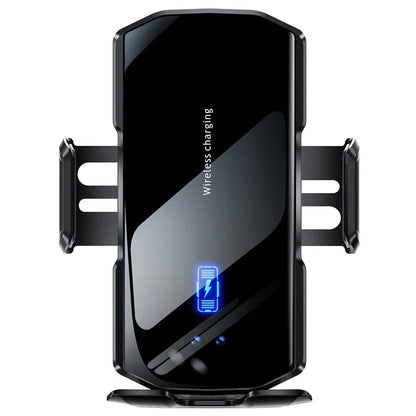 SD10 Air Vent Car Mount Smart Sensor Wireless Charging Car Phone Holder Charger
