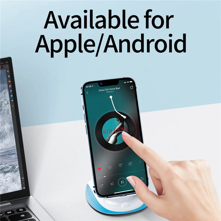 K18 15W Wireless Fast Charging Phone Charger Desktop Universal Stand