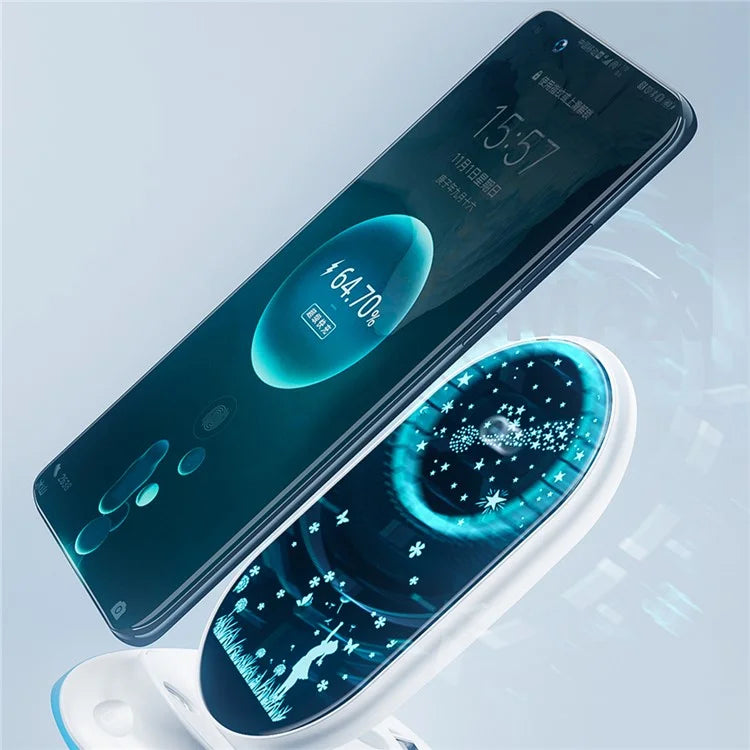 K18 15W Wireless Fast Charging Phone Charger Desktop Universal Stand