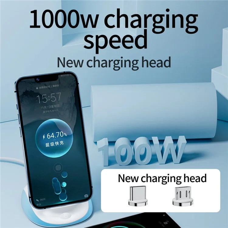 K18 15W Wireless Fast Charging Phone Charger Desktop Universal Stand