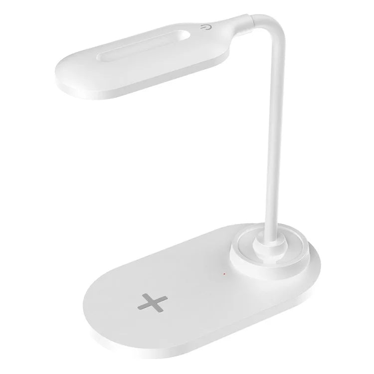 HT-510 2-in-1 Eye Protection LED Desk Lamp 15W Phone Wireless Charger