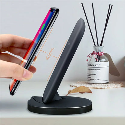 Wireless Charger 15W Fast Charging Stand Desk Phone Charger Pad