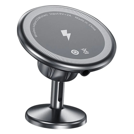 CF23 15W Car Mount Magnetic Wireless Charger 360 Degree Rotatable Fast Charging Stand