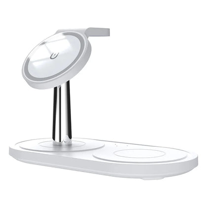 HT-534 For iPhone AirPods Apple Watch 15W Wireless Charger Fast Charging Stand