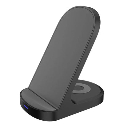 HT-511 15W Wireless Charger Stand for iPhone Charging Pad for AirPods