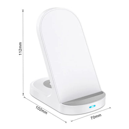 HT-511 15W Wireless Charger Stand for iPhone Charging Pad for AirPods