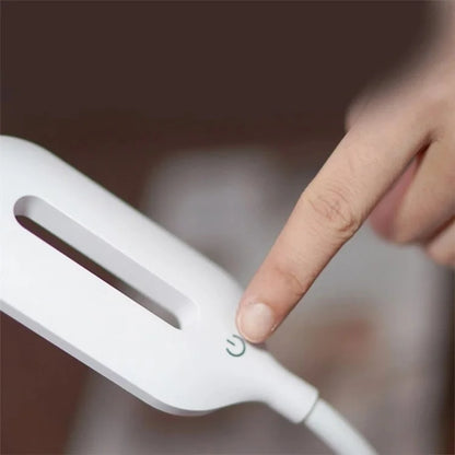 HT-330 3-in-1 15W Phone Holder Wireless Charger Pen Holder Gooseneck LED Table Lamp
