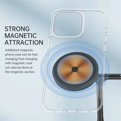 T255 Watch / Earphone / Cellphone 3-in-1 Desktop Charging Stand Qi2 15W Magnetic Wireless Charger