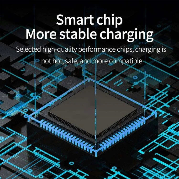 15W Max Charging Pad for Phone / Earbuds / Smart Watch 3-in-1 Desktop Wireless Charger