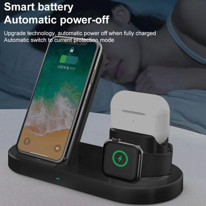3-In-1 15W Wireless Charger Charging Pad Stand for Airpods, Cell Phone, Watch