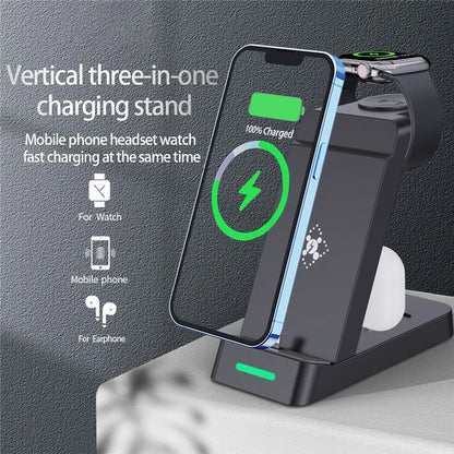 B20 For Samsung Watch Wireless Charger Phone Earphone Charging Stand