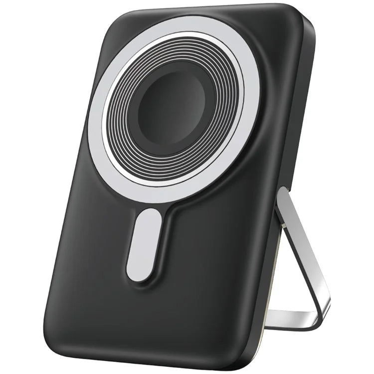WIWU Elite Series Wi-P018 10000mAh Power Bank 3-in-1 Magnetic Wireless Charger with Kickstand