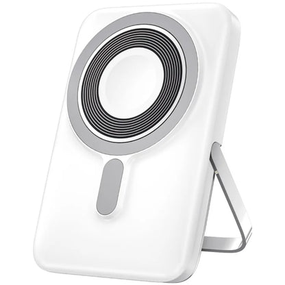WIWU Elite Series Wi-P018 10000mAh Power Bank 3-in-1 Magnetic Wireless Charger with Kickstand