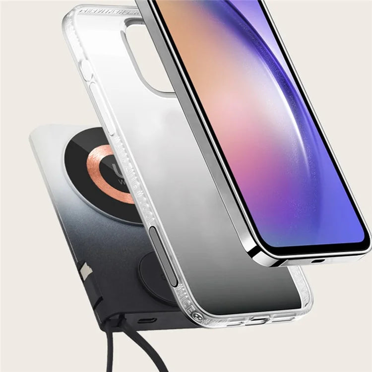 MIUSB W-166 22.5W Fast Charger 10000mAh Power Bank Magnetic Wireless Charger for iPhone Watch