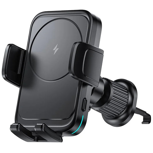 WIWU CH-321 Car Air Vent Phone Bracket 15W Wireless Charger Auto Clamping Phone Holder