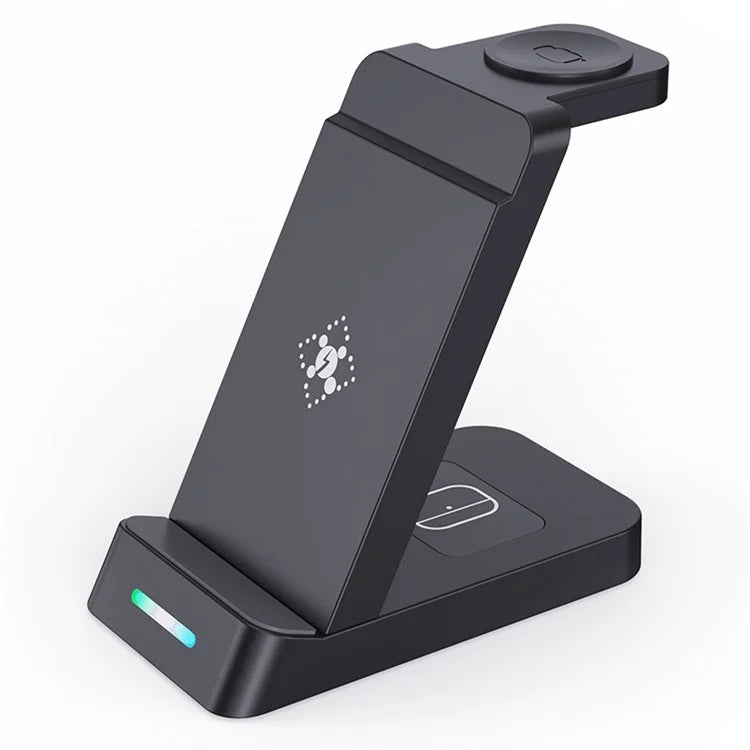 B-20A Wireless Charger for Samsung Galaxy Phone  /  Watch  /  Buds 3 in 1 Wireless Charger Stand Dock Station