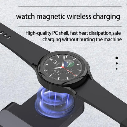 B-20A Wireless Charger for Samsung Galaxy Phone  /  Watch  /  Buds 3 in 1 Wireless Charger Stand Dock Station