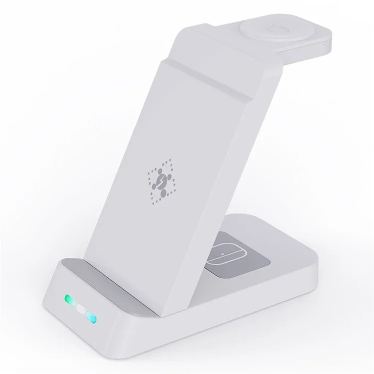 B-20A Wireless Charger for Samsung Galaxy Phone  /  Watch  /  Buds 3 in 1 Wireless Charger Stand Dock Station