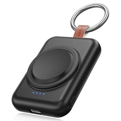 A-03 1800mAh Mini Power Bank for Samsung Galaxy Watch 6 / 5 / 5 Pro / 4 / 3 / Active / Active 2 Portable Wireless Charger