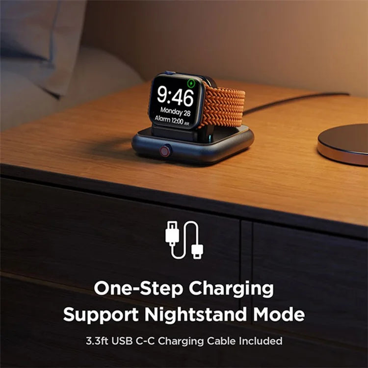 JOYROOM JR-WQW03 Magnetic Wireless Watch Charger for iWatch Adjustable Charger with Nightstand Mode