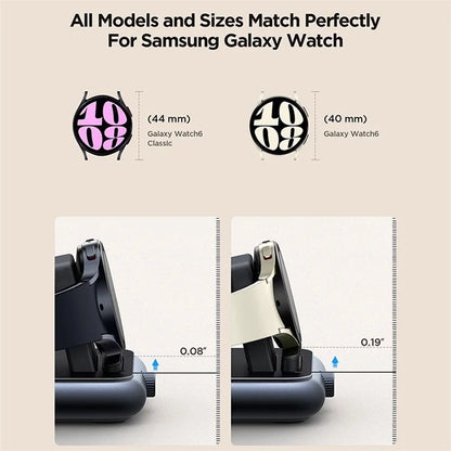 JOYROOM JR-WQW02 Watch Charger for Samsung Watch Adjustable Magnetic Wireless Charger